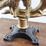 Rare Antique American Clymer Cast Iron Eagle Printing Press Counterweight