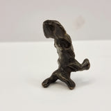 Collection of Bronze Antique Eastern Diety Buddhas Dorje Vajra and Dog of Foo