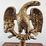 Rare Antique American Clymer Cast Iron Eagle Printing Press Counterweight