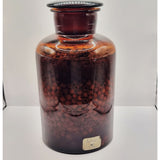 Vintage Antique Large green Camphora chemist's jar