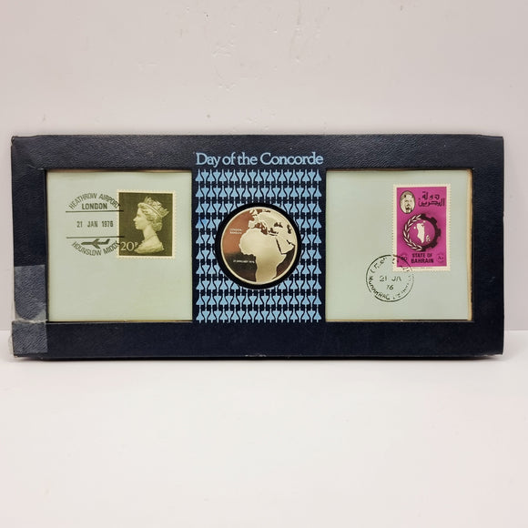 First Day Cover Silver Coin Day of the Concorde
