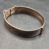 Vintage Demask Silver Bangle 1964 Birmingham by RPH Jewellery Co Ltd