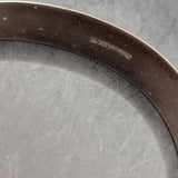 Vintage Demask Silver Bangle 1964 Birmingham by RPH Jewellery Co Ltd