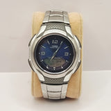 Classic Casio Tough Solar Dual Analogue and Digital AWS-90 WR50 Wristwatch