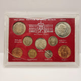 1966/1967 Coinage of Great Britain Buckingham Palace Cased Coins
