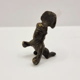 Collection of Bronze Antique Eastern Diety Buddhas Dorje Vajra and Dog of Foo