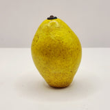 Vintage Phoenician Glass Paperweight Malta Lemon