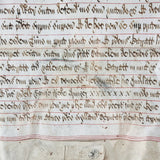 Antique 18th Century George I Velham Deed. British Museum Translation.