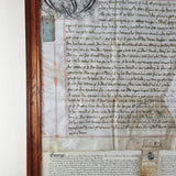 Antique 18th Century George I Velham Deed. British Museum Translation.