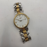 Longines Flagship Men’s Watch – 33mm Gold & Stainless Steel, White Dial