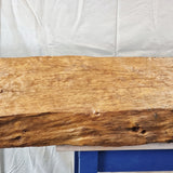 3.6 metres Long Waney Edged Oak Counter or Bar top. Stunning.