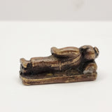 Collection of Bronze Antique Eastern Diety Buddhas Dorje Vajra and Dog of Foo