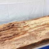3.6 metres Long Waney Edged Oak Counter or Bar top. Stunning.