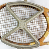 Rare Vintage Hazells Streamline White Star Tennis Racket