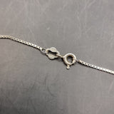 Vintage Silver Love Heart Locket on Silver Chain