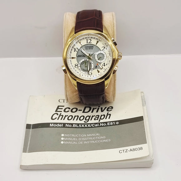 Citizen Eco-Drive 9000 Minute Repeater Chronograph Gents Wristwatch
