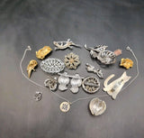 Collection Joblot Costume Jewellery Enamel Marcasite Brooches Pendant Animals