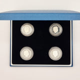 £1 Coins 2003 United Kingdom Silver Proof Pattern Collection