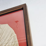 Rare 1837 Antique Royal Standard Silk Flag.