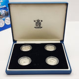 £1 Coins 2003 United Kingdom Silver Proof Pattern Collection