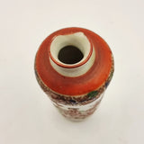 Antique Pair of Meiji Period Kutani Ware Miniature Vases.