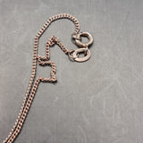 Vintage Silver Necklace and Bells Pendant.