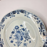 Antique Pair of Chinese Blue and White Plates