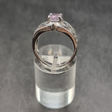 Vintage Aquamarine and Silver Ring Size N