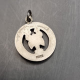 Seven Vintage Silver Pendants, Crosses, Scorpion, 21 and Prayer Hands