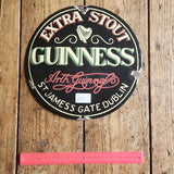 Vintage style enamel Guinness beer enamel wall plaque