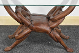 Early 20th Century Carved African Coffee Table - Attrells