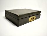 19th Century Leather Campaign Desk Companion - Attrells