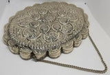 Ottoman Turkish Cemal 900 Silver Marriage Mirror - Attrells