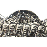 Ottoman Turkish Cemal 900 Silver Marriage Mirror