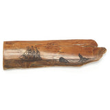 Scrimshaw Fossilised Mammoth Ivory Tusk
