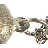 Edwardian Silver Egg Pendent