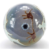 Chinese Jingdezhen Pterodactyl Samurai Vase