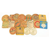 18 Vintage Beer Mats