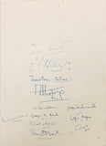 Mount Everest Expedition Signed by Edmund Hillary and other Members of the Team