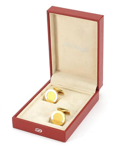 Pair of Dupont Gilt Cufflinks