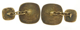 Pair of Enamel and Silver OBE Cufflinks