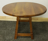 Alan Acornman Grainger Small Drop Leaf Table Front View Open- Attrells