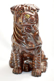 Large Early 20th Century Pottery Shih Tzu - Attrells