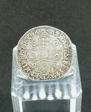 Rare Silver Charles II 1663 Shilling Good Condition - Attrells