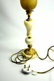 Early 20th Century White Marble Lamp - Attrells