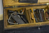 Fully Fitted 19th Century Shipwright / Carpenters Trunk Full with Tools - Attrells