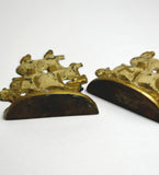 Two Cast Iron Gallon Door Stops 19th / 20th Century - Attrells