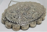 Ottoman Turkish Cemal 900 Silver Marriage Mirror - Attrells