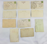 WW1 and WW2 Postcards Submarines, Boats & Embroidered. Photographic - Attrells