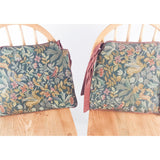 Pair of Embroidered Dinning Seat Cushions
